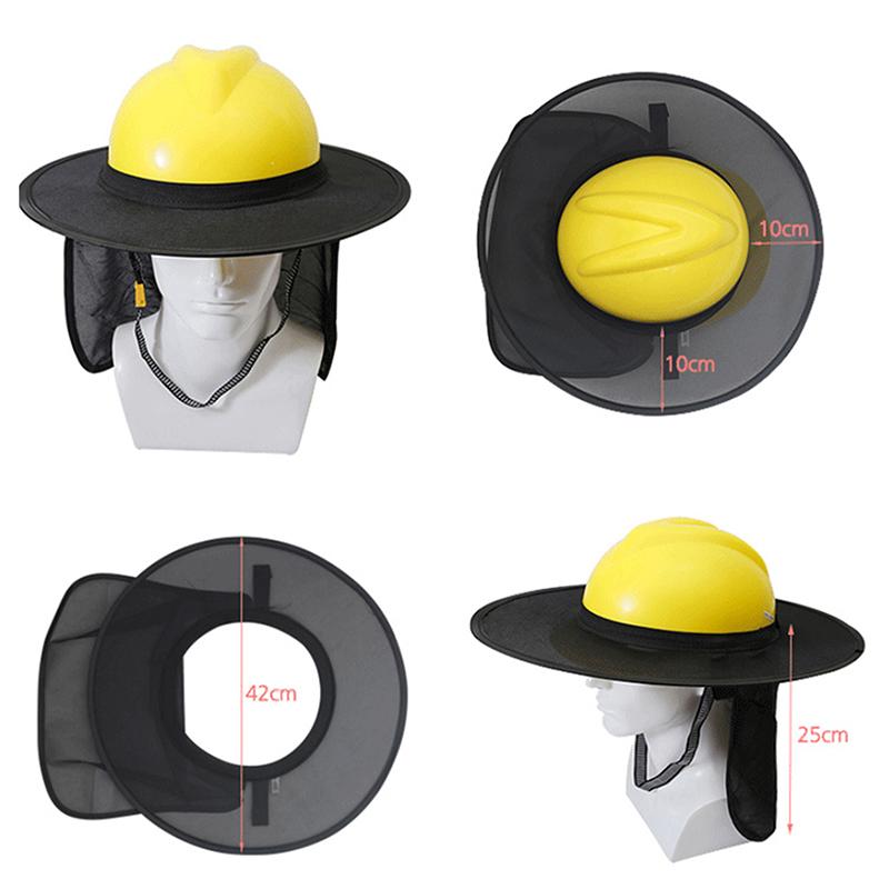 Hard Hat Shade Covers Outdoor Accessories Sun Hat Hard Hat Construction Safety Reflective Hard Hat Kit Summer Sun Protection
