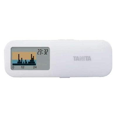 TANITA Pedometer Activity Meter White WH Calorhythm Slim Thickness Slim Design AM-122 9.4mm