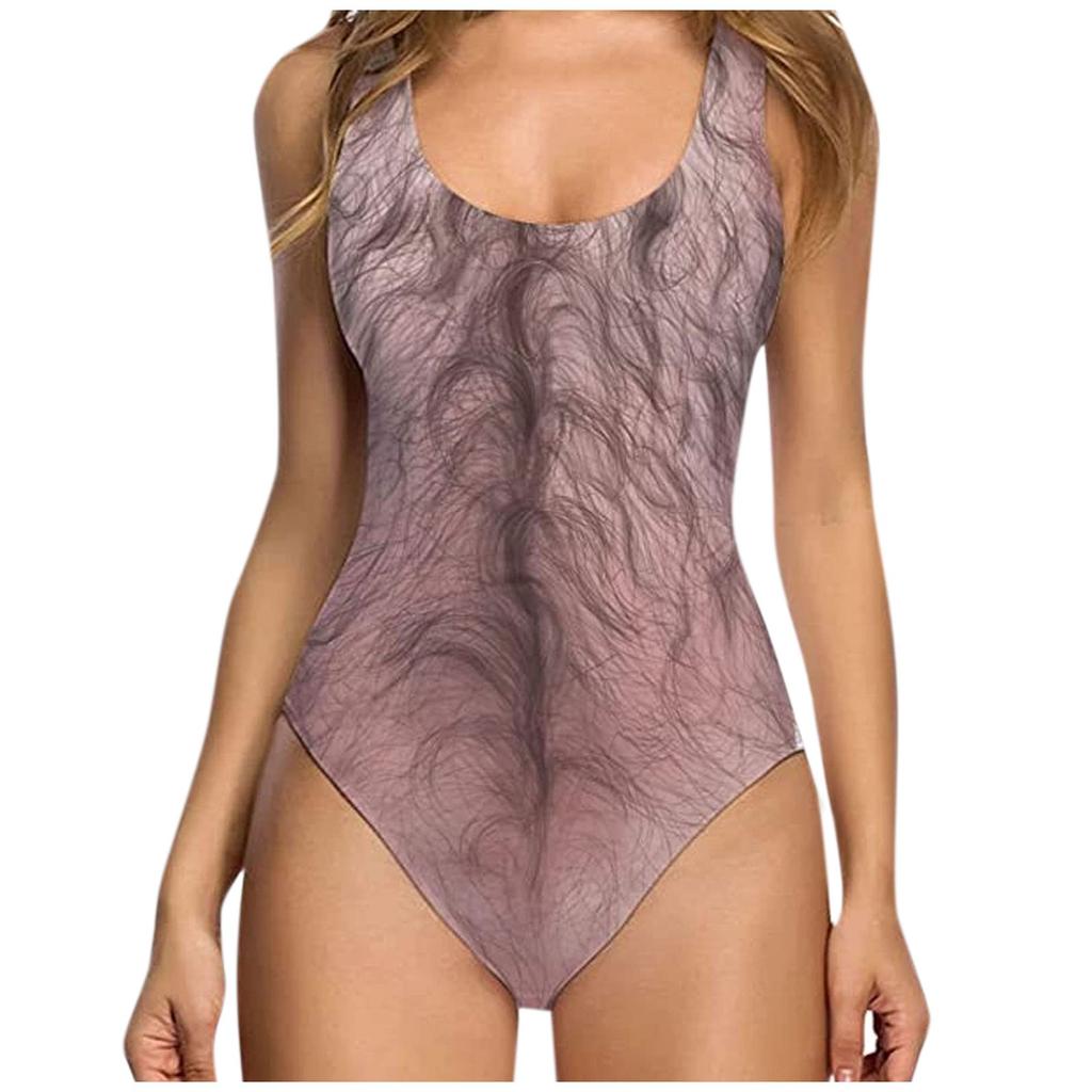 Buy (SU)Ladies Sexy High Cut Swimsuit Funny Swimsuit Swimwear at