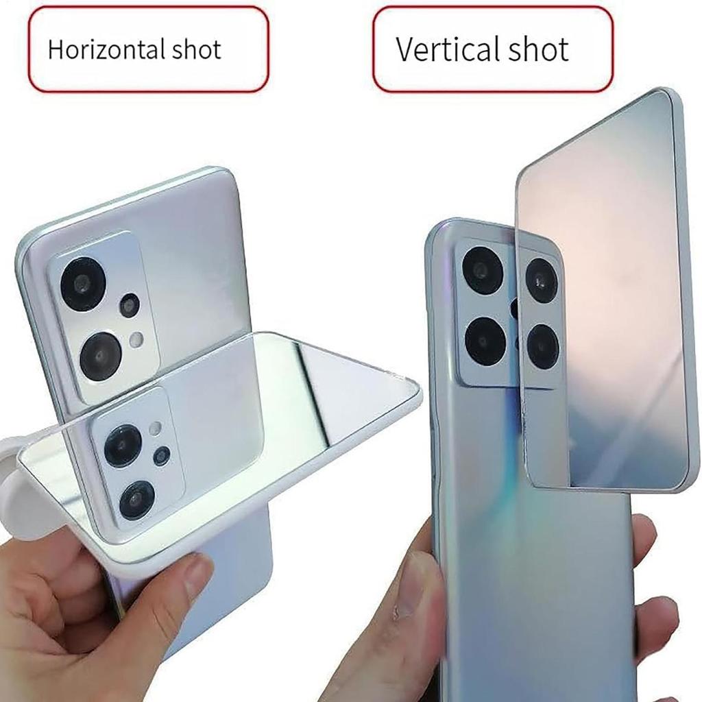 Camera Mirror Reflection Clip Set Glass Phone Camera Reflection Clip Set Universal Photo Tools Adjustable Creative for Vlogger