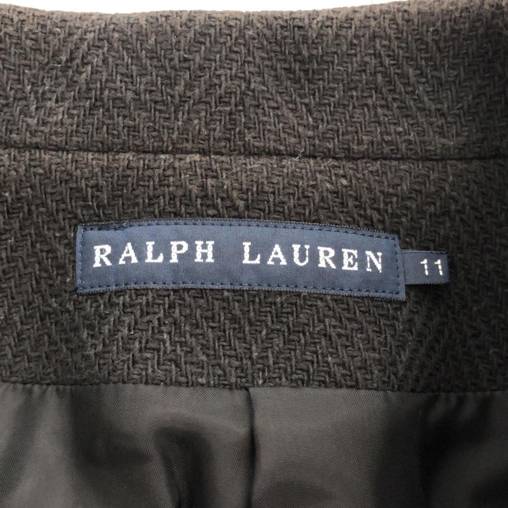 RALPH LAUREN Made in Japan Wool Blend tailored jacket 11 black Women Used