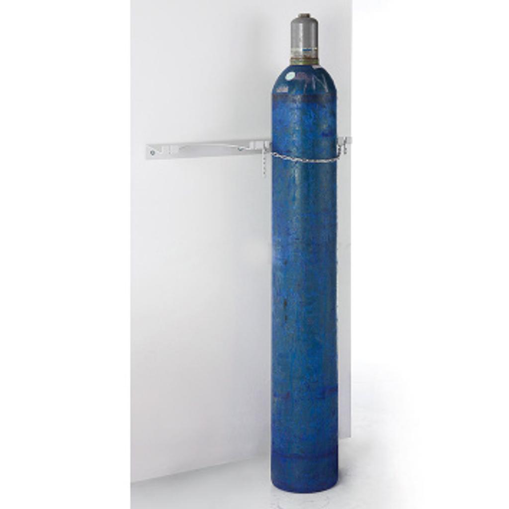 Wall Bracket For 1 Gas Cylinder, Mounting The Gas Cylinder To The Wall