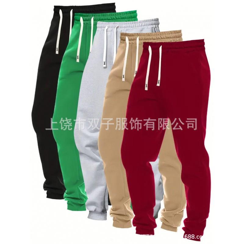 Mens Casual Sport Hoodie Set Loose Fit Long Sleeve Cotton Blend Tracksuit