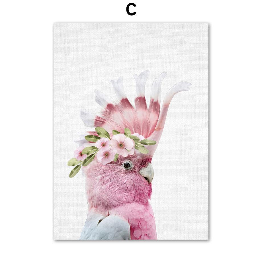 Baby Kangaroo Platypus Bunny Cockatoo Nursery Wall Art Canvas Painting Posters And Prints Wall Pictures For Kids Room Home Decor