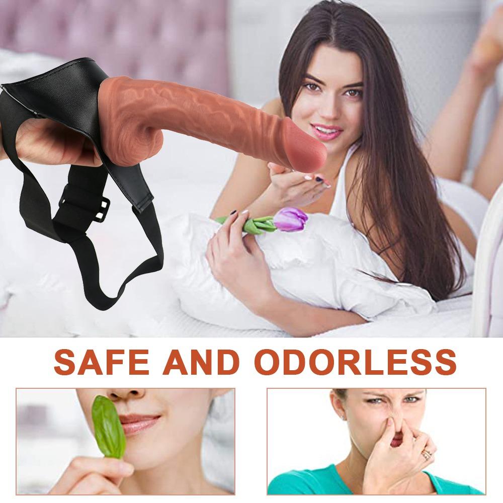Strap On Realistic Dildo Pants For Woman Men Couples Strapon Dildo Panties For Lesbian Gay Adult Game Sex Toy Products