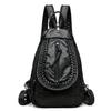 Mochila Minimalista Retro de Cuero Suave, Nueva Bolso de Mano para Viajes al Aire Libre, Bolso Cruzado Casual Multifuncional
