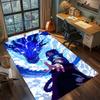Naruto Anime Rug Carpet Large Area Rug Non Slip Washable Floor Mat Gamer Room Bedroom Home Decor