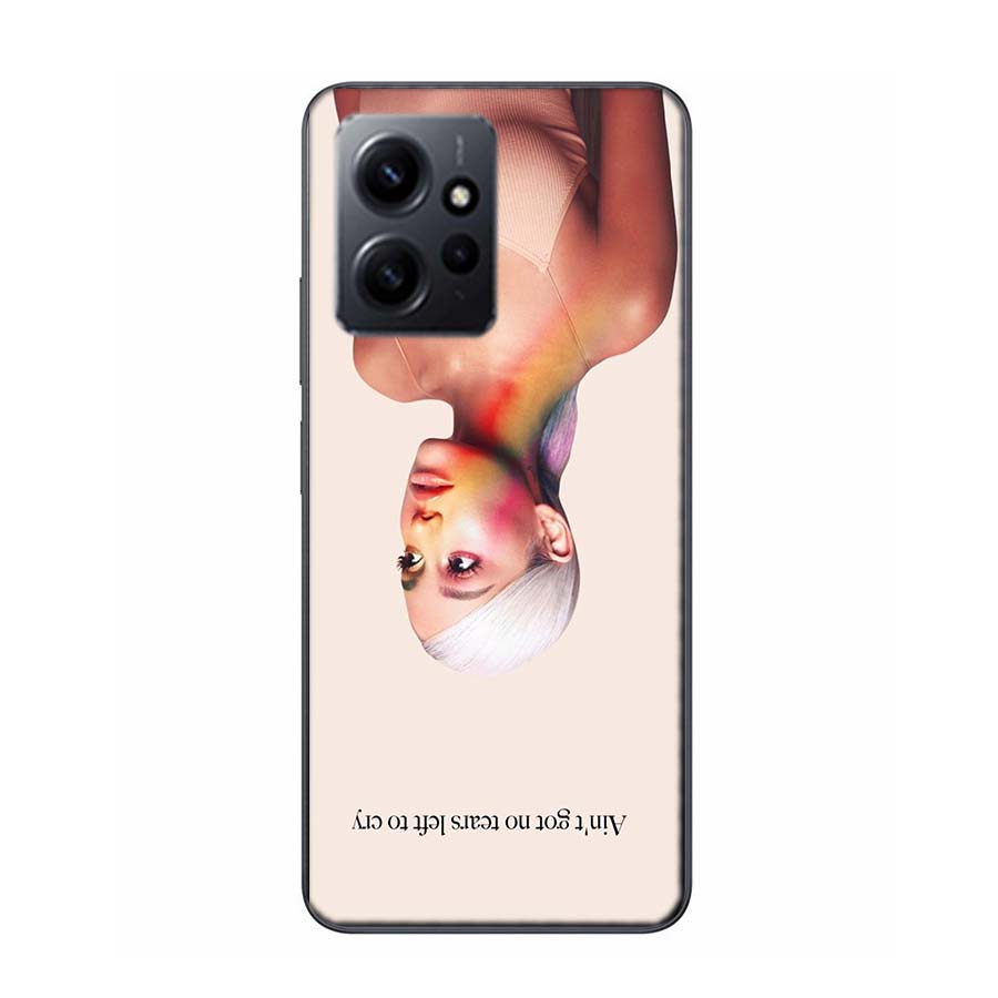 Ariana Grande Phone Case For Redmi 12 13C 12C 15C 9 10 10C Note 13 Pro Plus 14 15 Pro 9T 9C 9A TPU Soft Cover Clear Cell Cases S