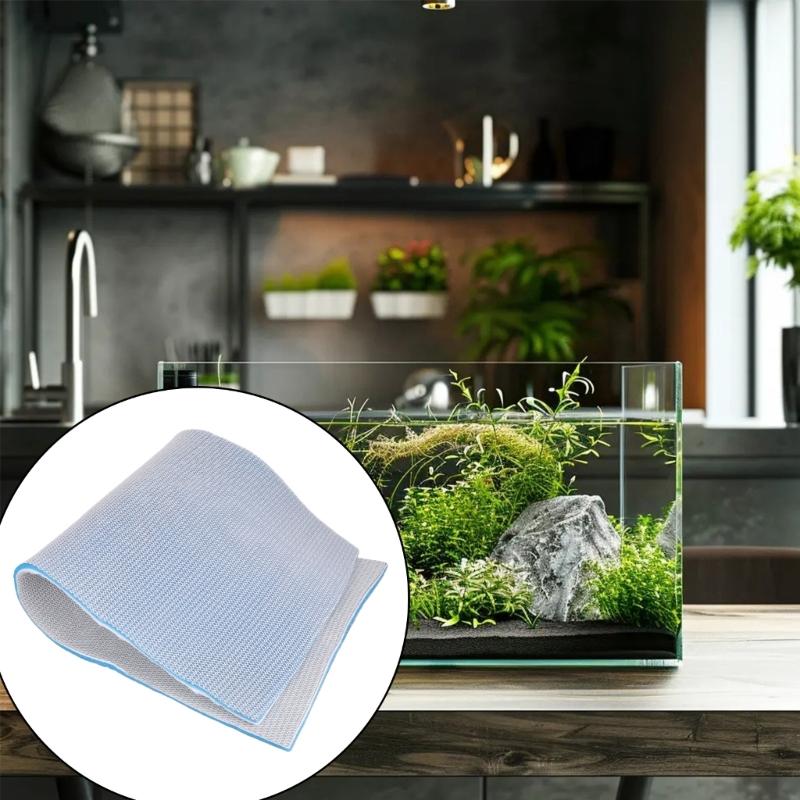 Large Aquarium Filter Quiet Cartridge FishTank Polyester Filtration Thin Pad Aquarium Accessories Filter Inserts