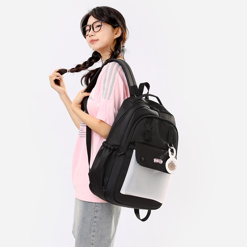 Women's Large Capacity Backpack Junior Senior High School Student Schoolbag Outdoor Travel Backpack