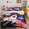 Rocket, Planets, Rainbow, Stars. Bedding Sets Duvet Cover Sets Duvet Covers Pillowcases(1*Duvet Cover 2*Pillowcases Without Duvet Insert)