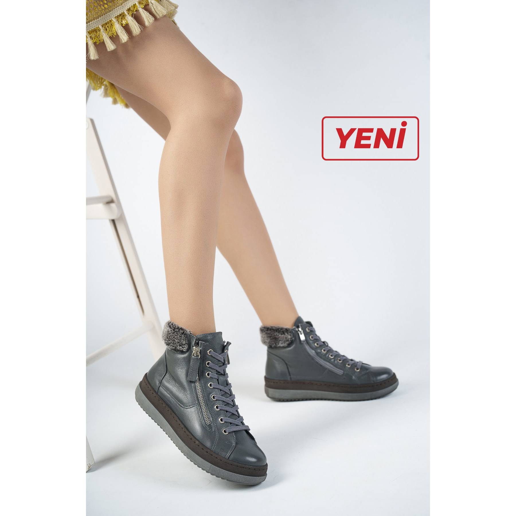 

Модные женские кожаные сапоги из натуральной кожи Повседневная обувь 39 чёрный