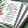 A5/B5/A4 Loose-Leaf Paper Refills - Lined & Grid Options, 20/26 Holes