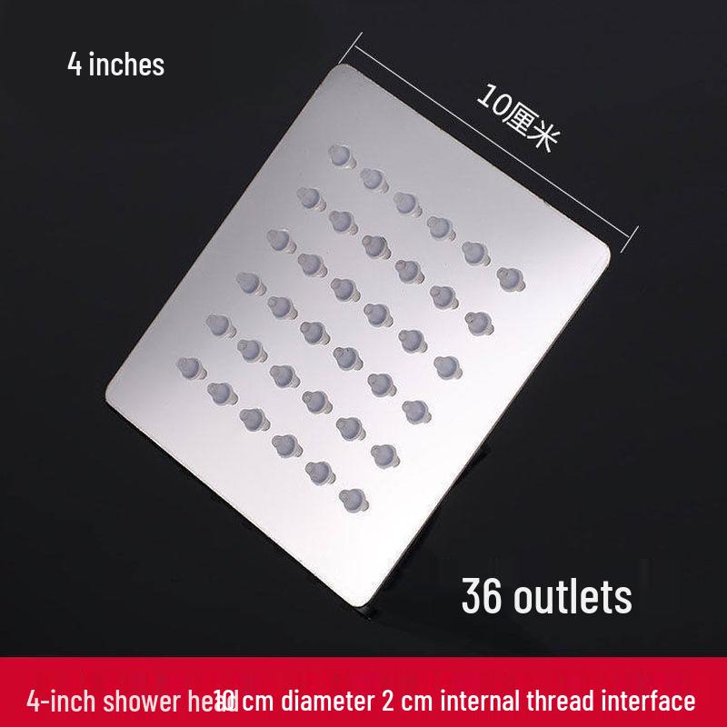 Lin Dong Stainless Steel Overhead Shower Head
