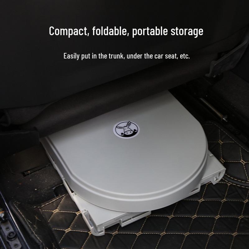 Toaletă Portabilă Pliabilă de Urgență pentru Mașină pentru Călătorie