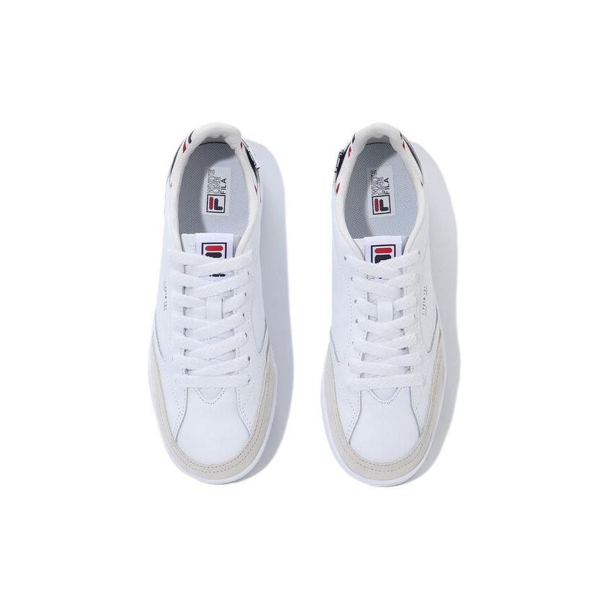 FILA Comfortable Shock Absorbing Low Top Sneakers Unisex sneakers White 1TM01990F121