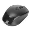 Wireless Mechanical Mouse Ergonomic Design 3 Level Adjustable DPI 1600DPI 2.4G USB Rechargeable MouseBlack