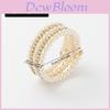 Artificial Pearl Multilayer Ladies Bracelet With Rhinestone Clasp For Travel Gift