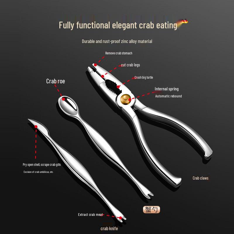Crab Eating Tool Set