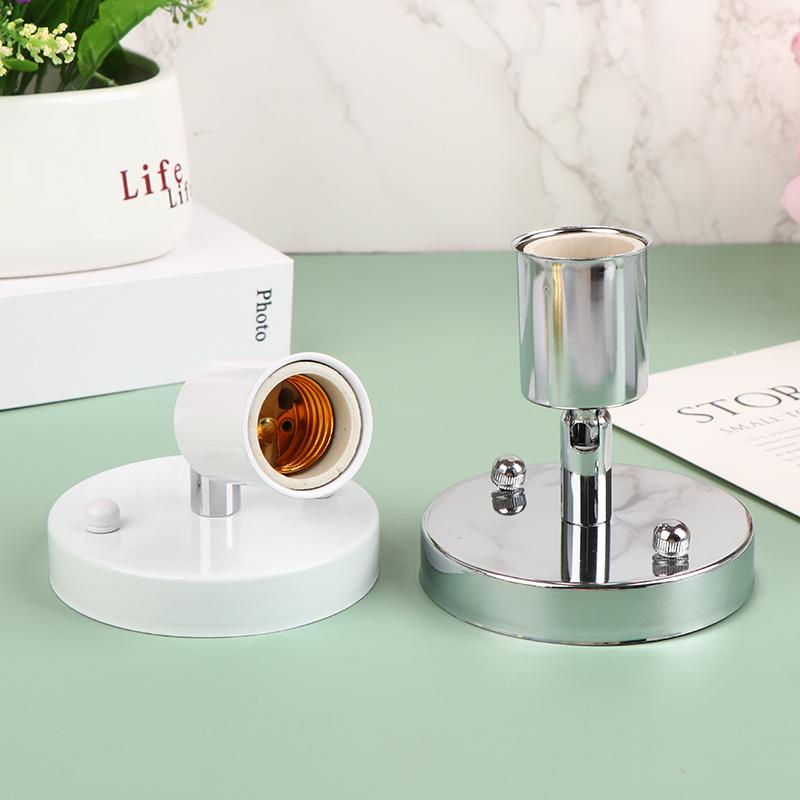 Dulie universală pentru lampă E27, cu cap șurub ceramic, cu direcție de 180 de grade