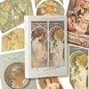 50 Meisterwerke von Alphonse Mucha | Kunstdruckkarten [50 Stück]