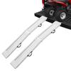 1000 Lbs Steel Ramps 2Pcs Heavy-duty Loading Ramps with Handles