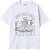 Breathable Casual Tee Male Oneck Tshirt Black Just One More Chapter Skeleton Reading Book Basic Unisex Tops Tshirts For Unisex