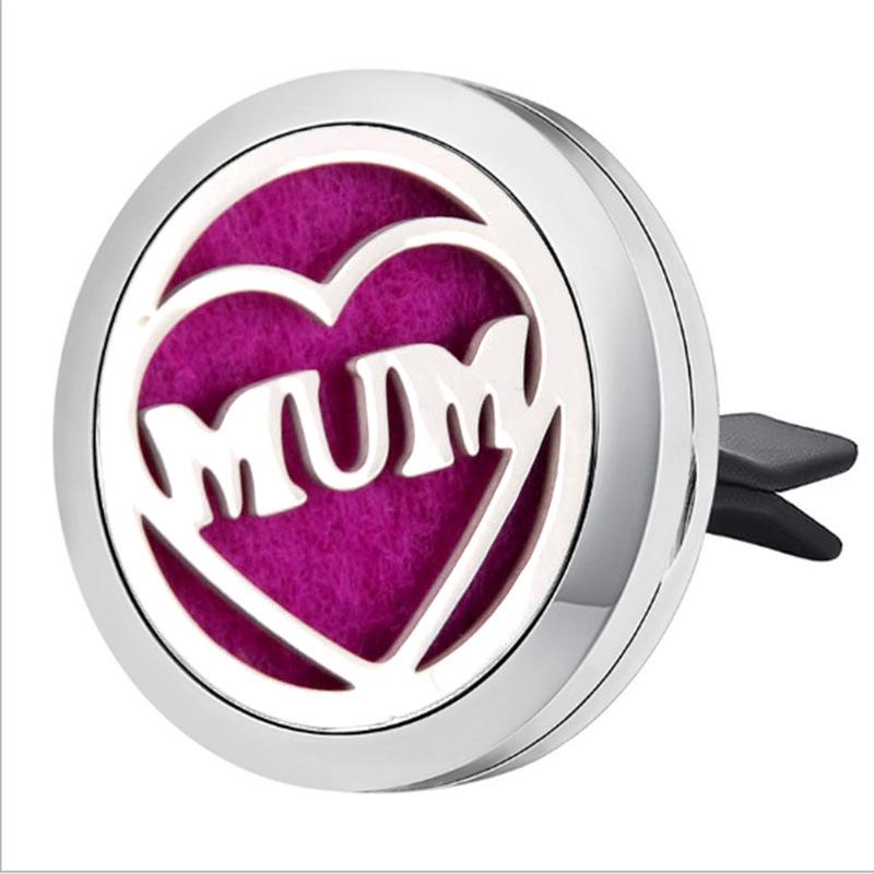 Stainless Steel Car Air Vent Aromatherapy Diffuser