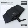 High-End UV Automatic Folding Umbrella: Large Dual-Use Sun & Rain Sunscreen with Logo