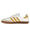 Sporty & Rich x adidas Samba OG Vit Guld Unisex Sneakers Molnvit Krämvit IF5661