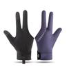 1Pc Left Hand Billiards Glove Three Finger Snooker Billiard Glove Non Slip Stickers Elasticity Billiard Training Gloves