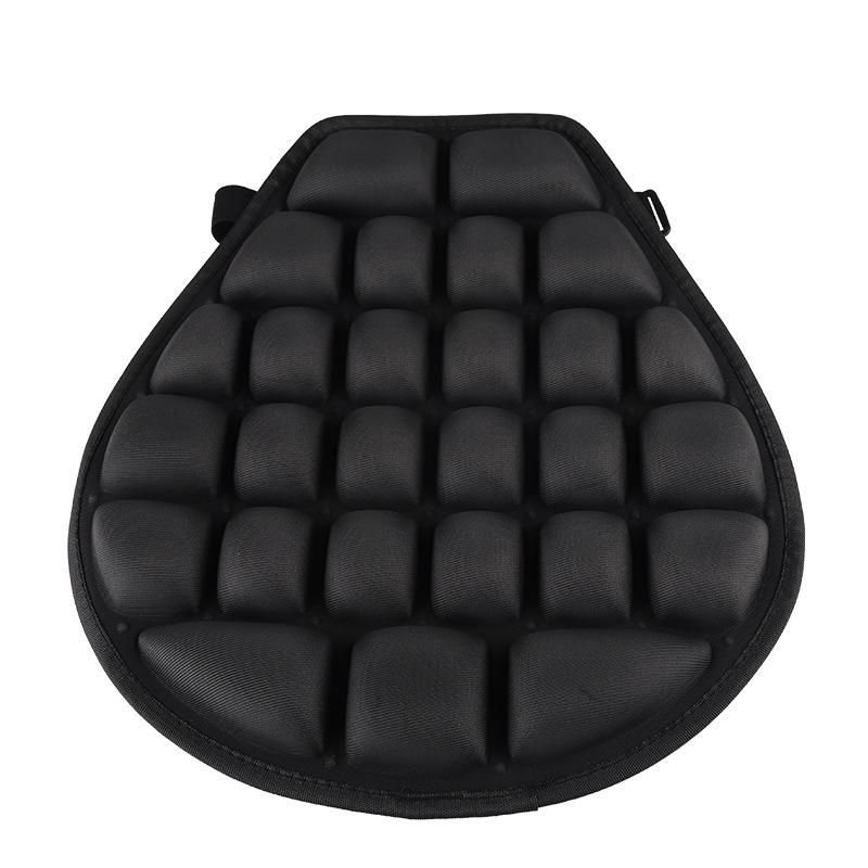 JFT All-Season Inflatable Shock-Absorbing Motorcycle Seat Cushion - Non-Slip, Breathable, Universal Design for Electric Vehicles