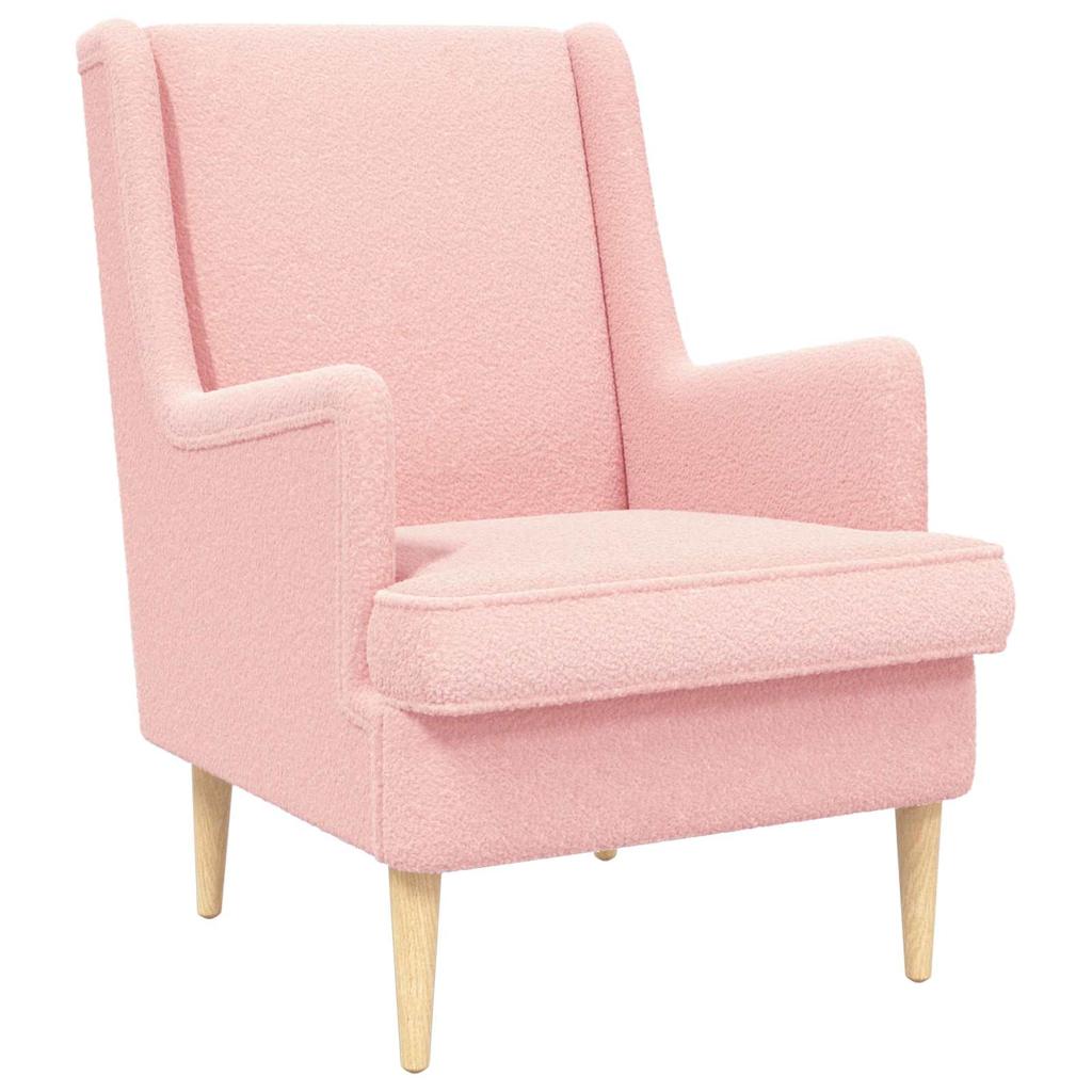 Armchair Rosa Boucle