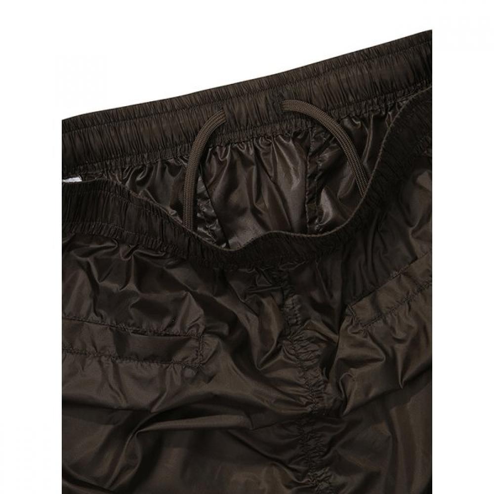 Women Cargo Midi Skirt  Brown    Shirring