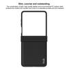 IMAK Ruiyi Series for Samsung Galaxy Z Flip7 5G Case Carbon Fiber Texture Leather+PC Phone Cover
