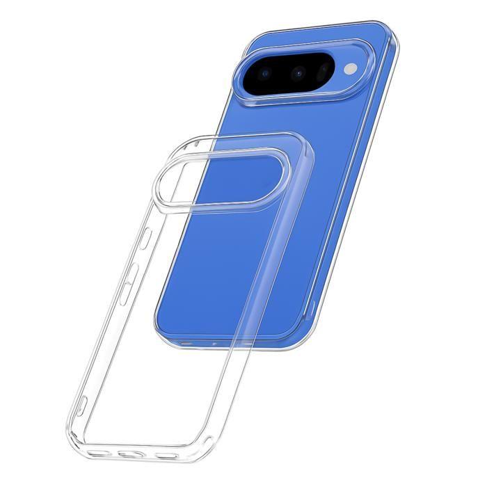Coque - PHONILLICO - Google Pixel 10 / Pixel 10 Pro - Silicone Gel TPU - Transparent - Ultra Mince