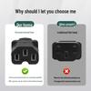 Universal Copper 3-Prong Power Cord for Computers and Appliances