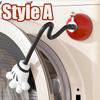 Front-load Washing Machine Door Stopper. The Removable Suction-type Front-load Washing Machine Door Stopper Keep Open Moisture-proof and Mold-proof
