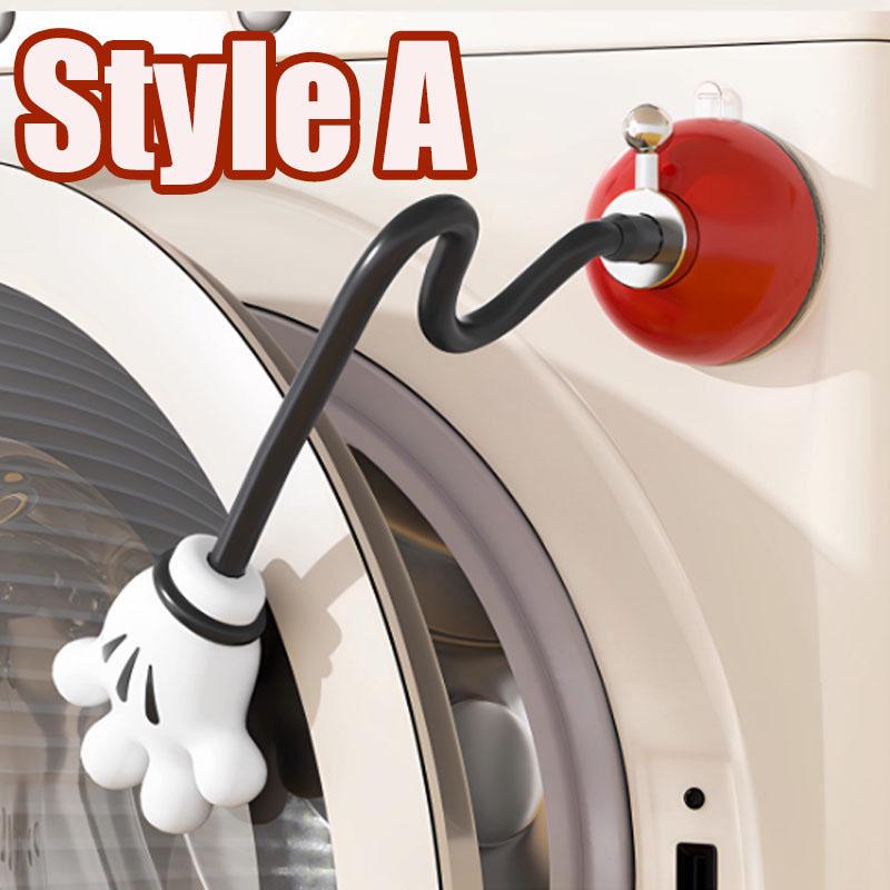 Front-load Washing Machine Door Stopper. The Removable Suction-type Front-load Washing Machine Door Stopper Keep Open Moisture-proof and Mold-proof