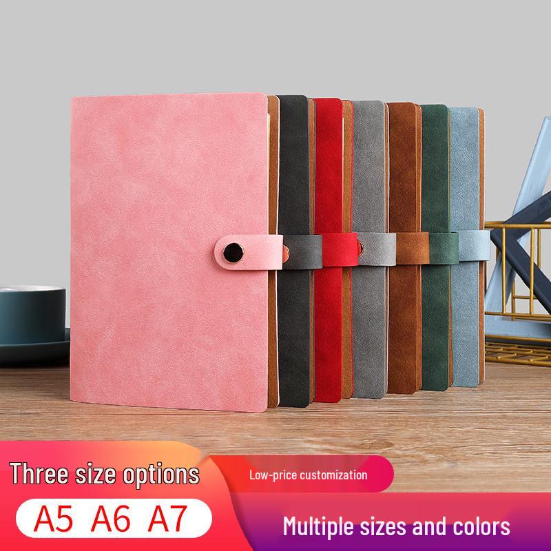 Retro A5/A6/A7 Loose-Leaf Business Journal & Office Diary