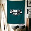 Philadelphia Eagles Wandteppich Ästhetisches Wandbehang Gedruckter Stoffdecke Dekorative Wandteppiche für Schlafzimmer Wohnzimmer Heimdekoration