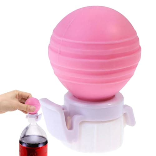 Carbonation Cap, Carbonation-Preventing Cap, PET Bottle Cap, Soda Bottle Cap, Drink Cover Saver, Silicone Soda Bottle Stopper, Fizzy Drink Push-Type S