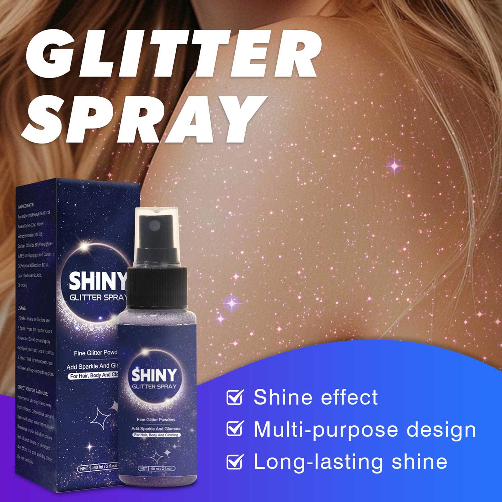 Body hair shining spray 60ml One Size