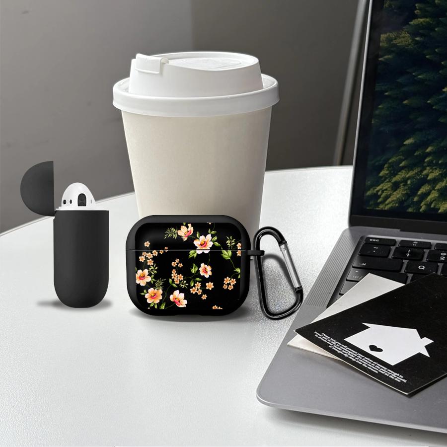 Case For Airpods 4 2 1 Pro2 Pro3 3 Pro Earphone Cases Cover Little Floral Patterns