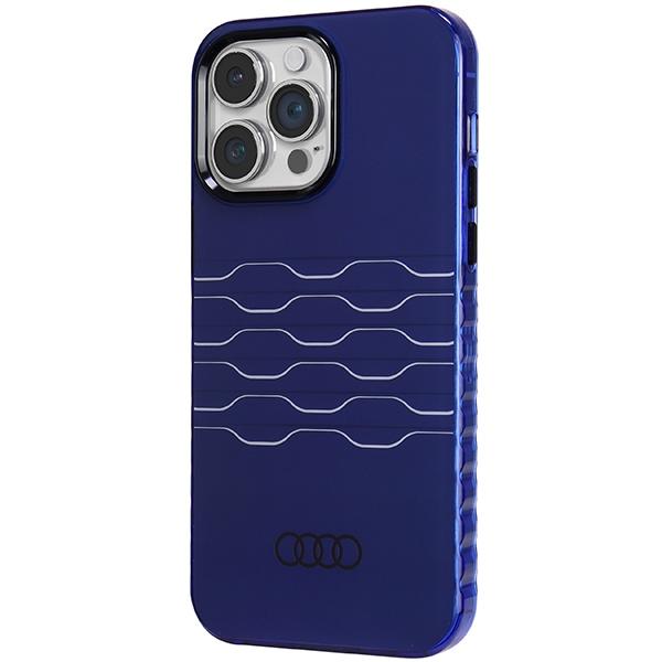 Audi Iml Magsafe Case Iphone 14 Pro Max 6.7 Niebieski/Navy Blue Hardcase Au-Imlmip14Pm-A6/D3-Be