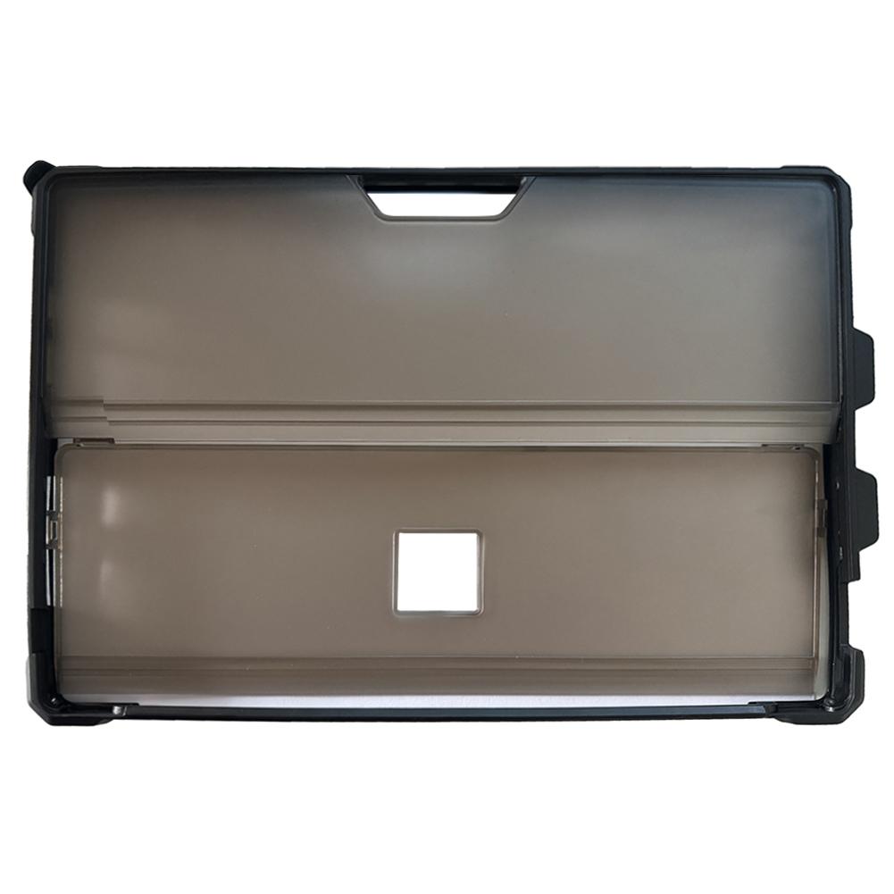 

Чехол для Microsoft Surface Pro 11/10/9/8 13 дюймов, ударопрочный защитный прочный чехол, совместимый с клавиатурой Type Cover серый