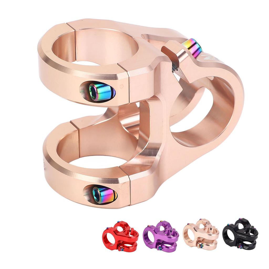 31.8x35mm Cycle Stem Aluminum Alloy CNC Lightweight Short Handlebar Stem for DIY Mountain Cycling