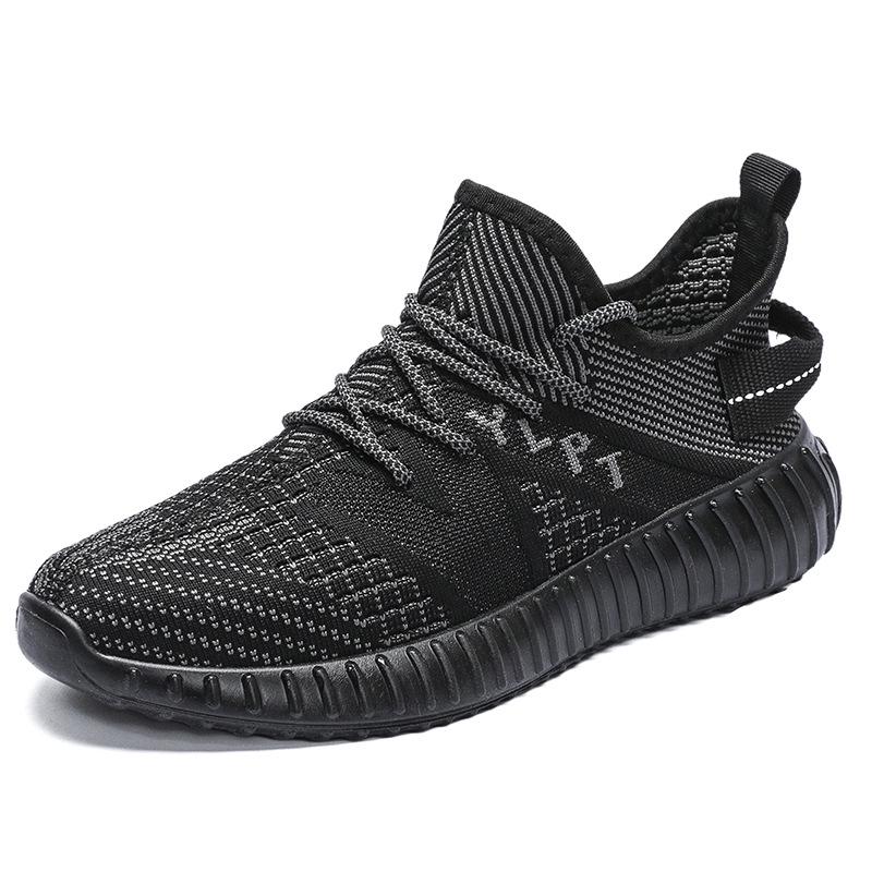 "Chaussures de Sport Respirantes pour Homme - Grande Taille 350, Running Flyknit, Baskets Polyvalentes en Mesh"