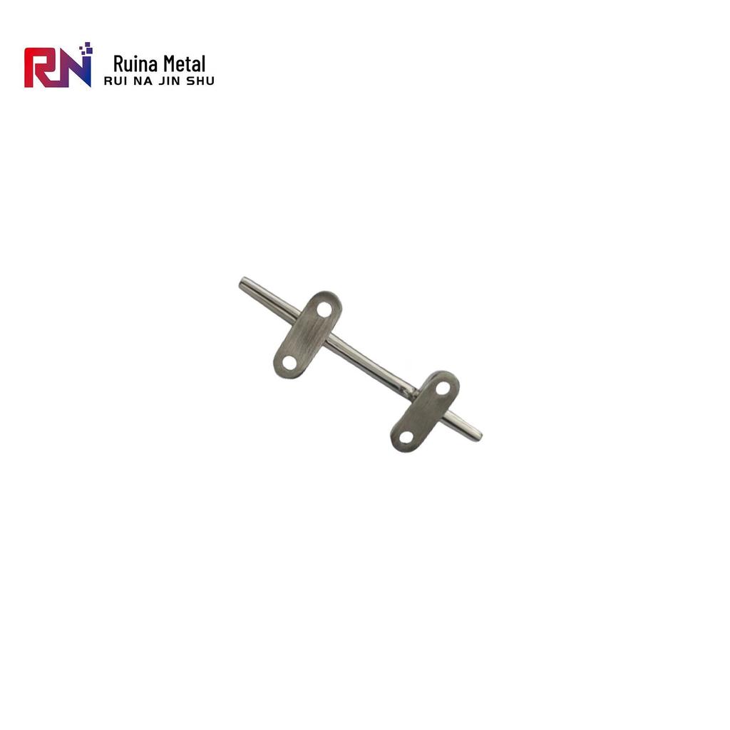 Round Ram's Horn Yacht Cleat - 4/6/8 Inch, 316 Stainless Steel Boat Rope Base