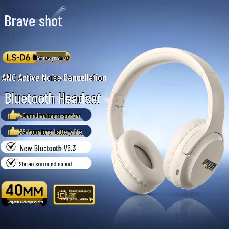 

Lei She LS-D6 Noise-Cancelling Headphones